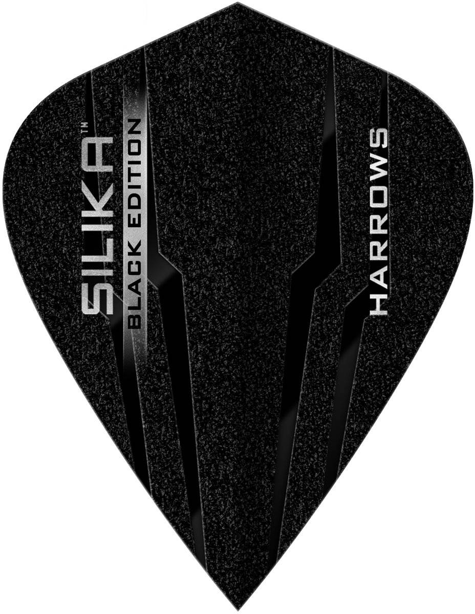 Harrows Silika Black Edition Dart Flights Kite Flights