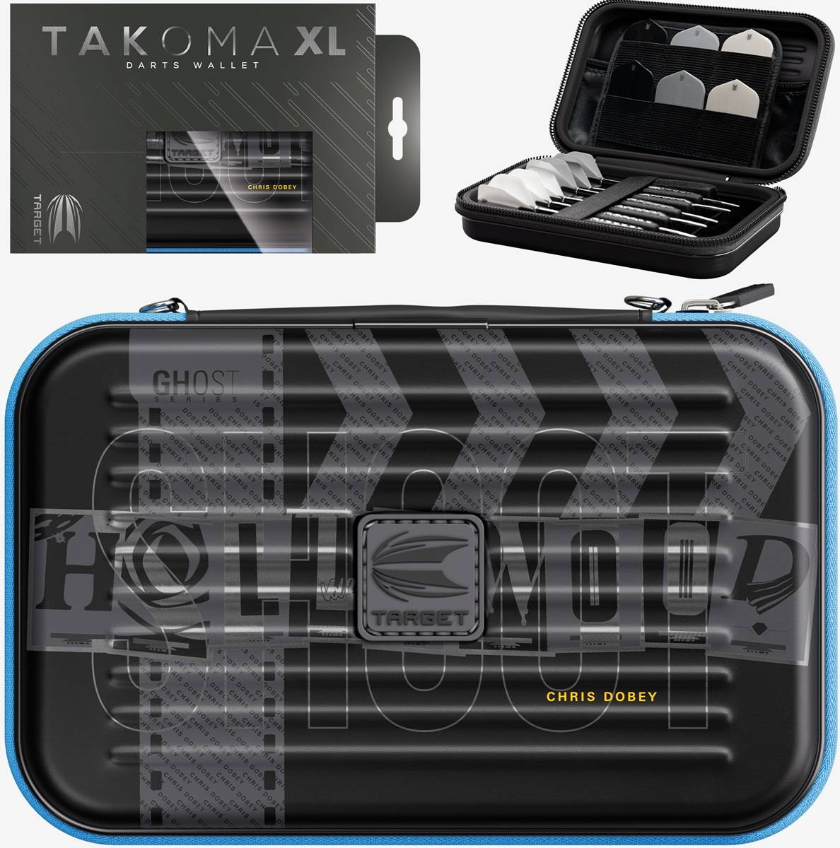 Target Takoma XL Ghost Chris Dobey Wallet  Aufbewahrung Case