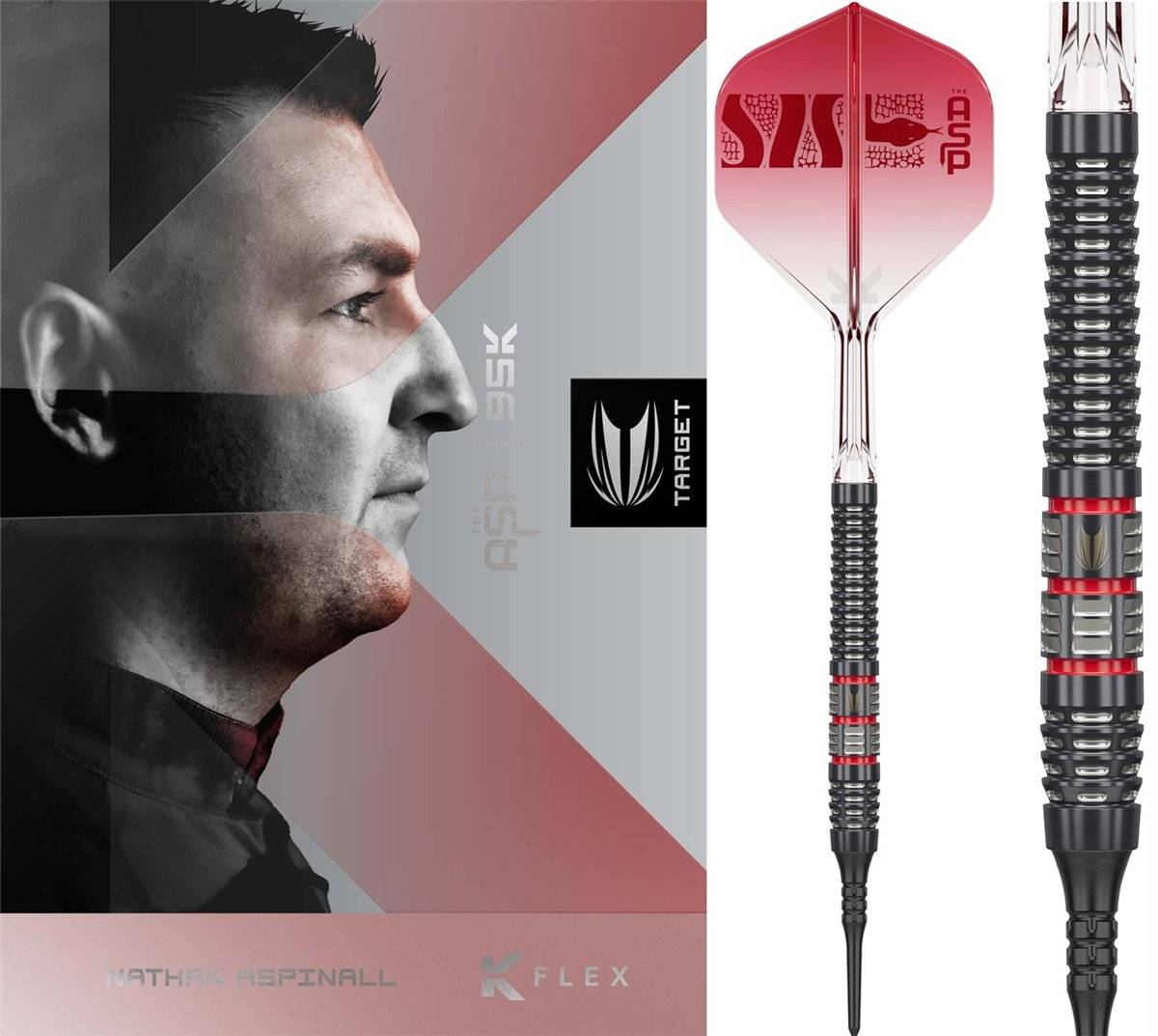Target Nathan Aspinall 95K 95% Softdarts 18 Gramm Softdarts