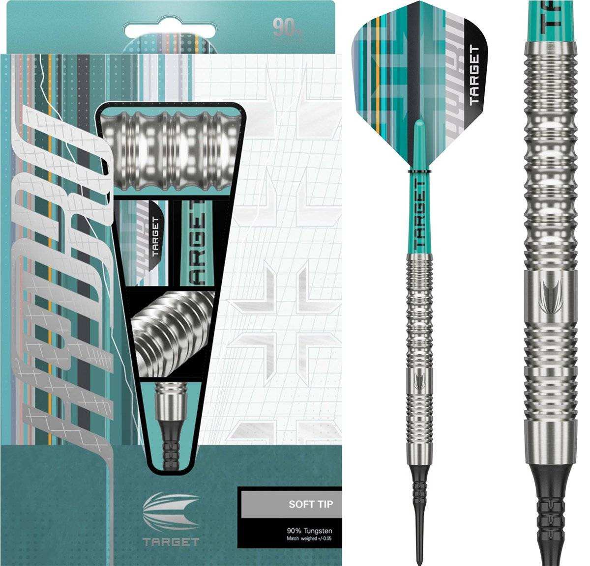 Target Hydro 12 90% Softdarts 18/20 Gramm Softdarts