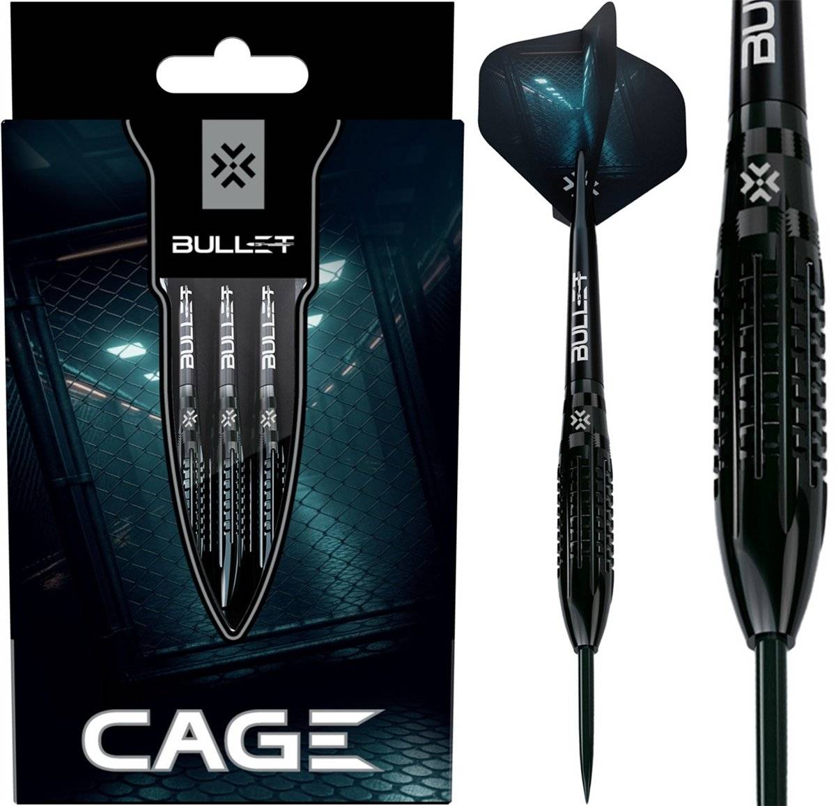 Bullet Cage 90% Steeldarts 24/25/26 Gramm Steeldarts