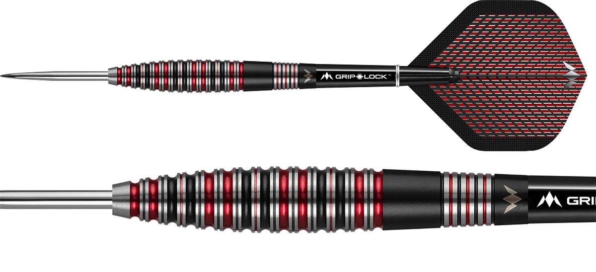 B-Ware Auslaufartikel Mission Red Dawn M3 90% Tungsten Steeldarts 21 Gramm Steeldarts