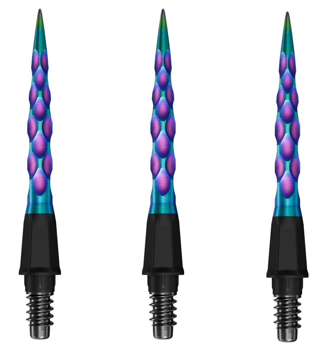 Cuesoul OTO Wechsel Spitzen Conversion Points Snake Scales Multi Color No.5 Schraubspitzen Tips