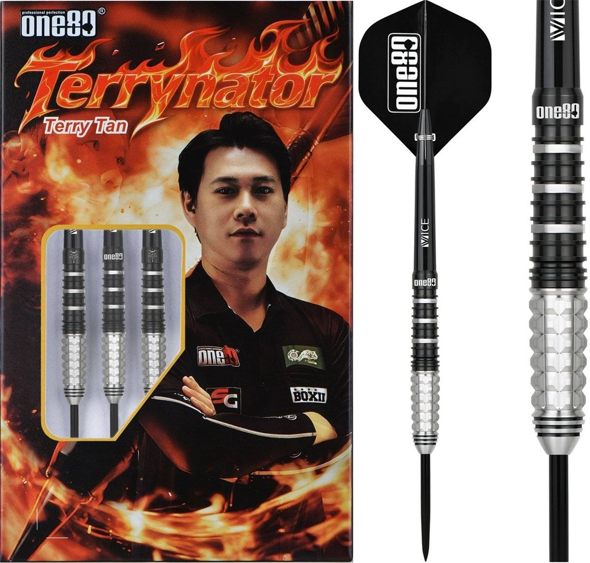 ONE80 Terry Tan 90% Steeldarts 22,5/24 Gramm Steeldarts