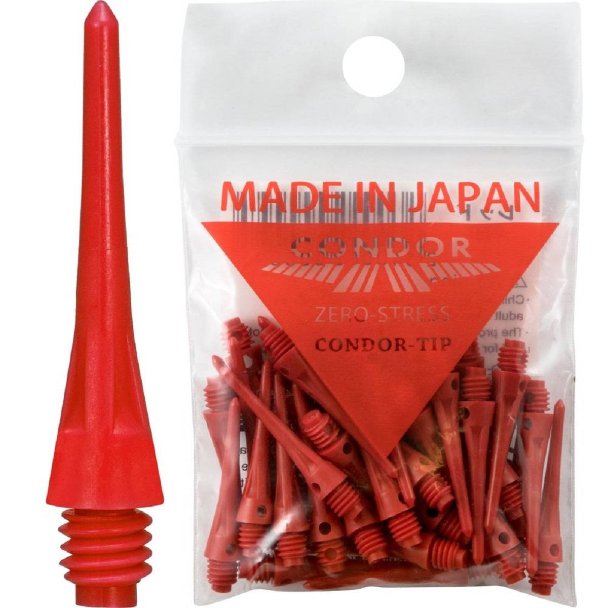 Condor Spare Tips Zero Stress 40 Stück 2BA Gewinde Tips Kunststoffspitzen