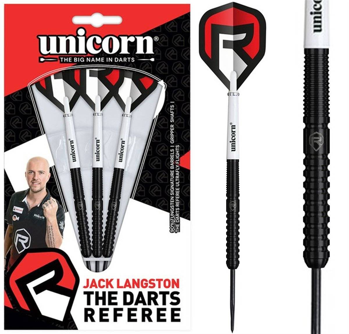 Unicorn The Darts Referee 90% Steeldarts 22/24/26 Gramm Steeldarts