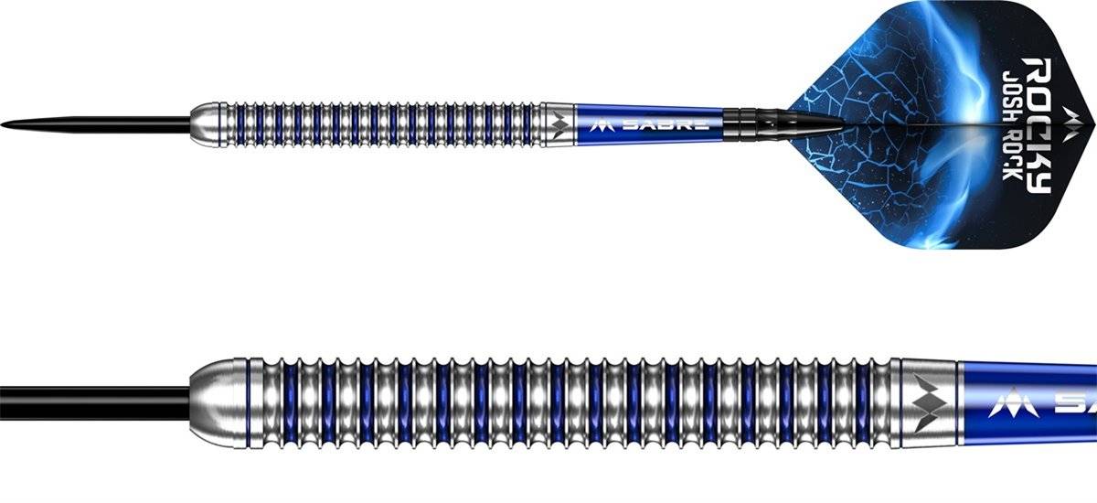 Mission Josh Rock v2 95% Silver & Blue PVD 22/24/26 Gramm