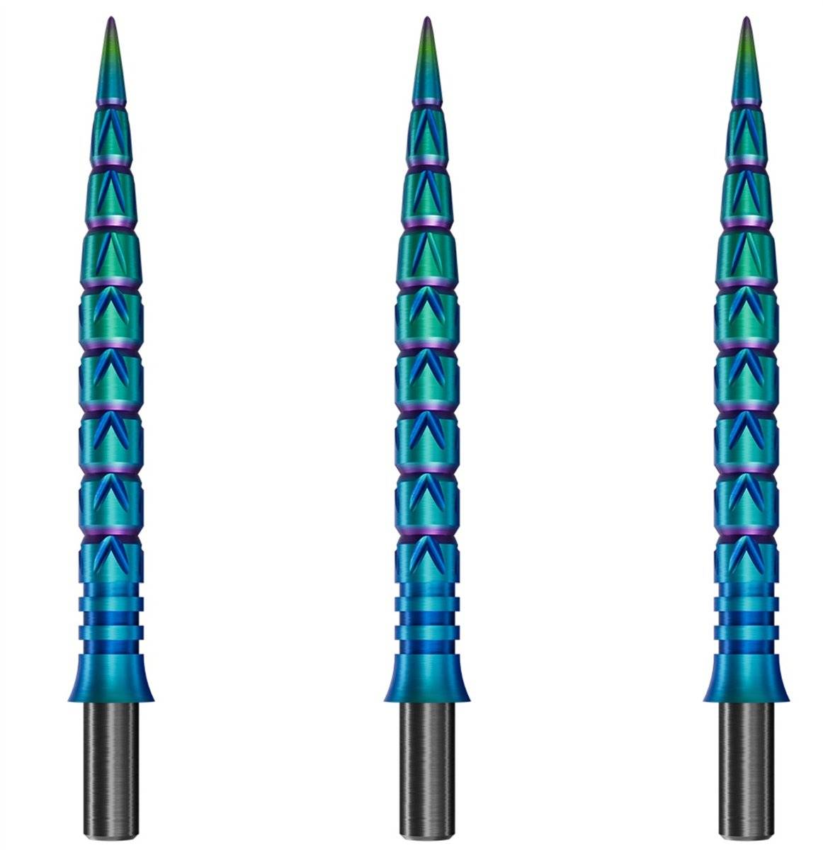 Cuesoul Touch Point 2 Steel Tip Points V Cuts Multi Color Steelspitzen