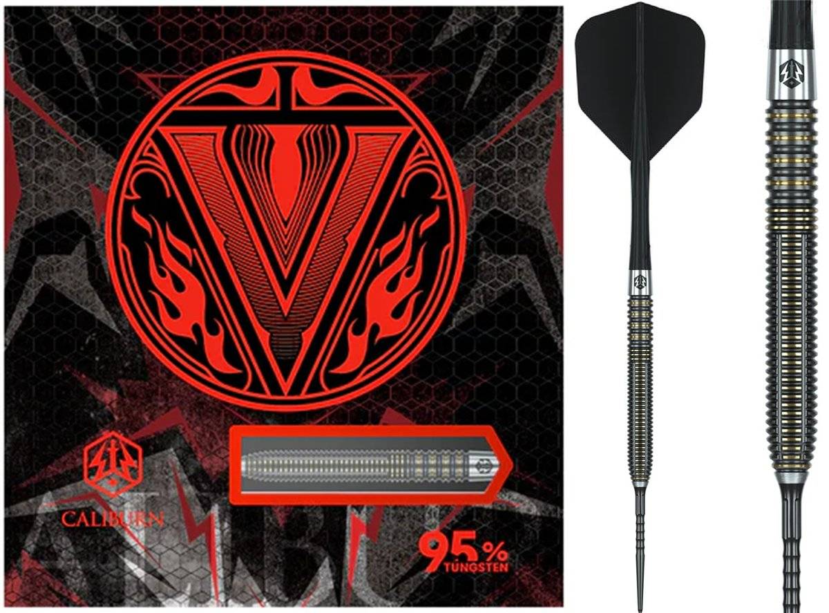 Caliburn V Serie V2 95% Steeldarts 21/23/25 Gramm Steeldarts