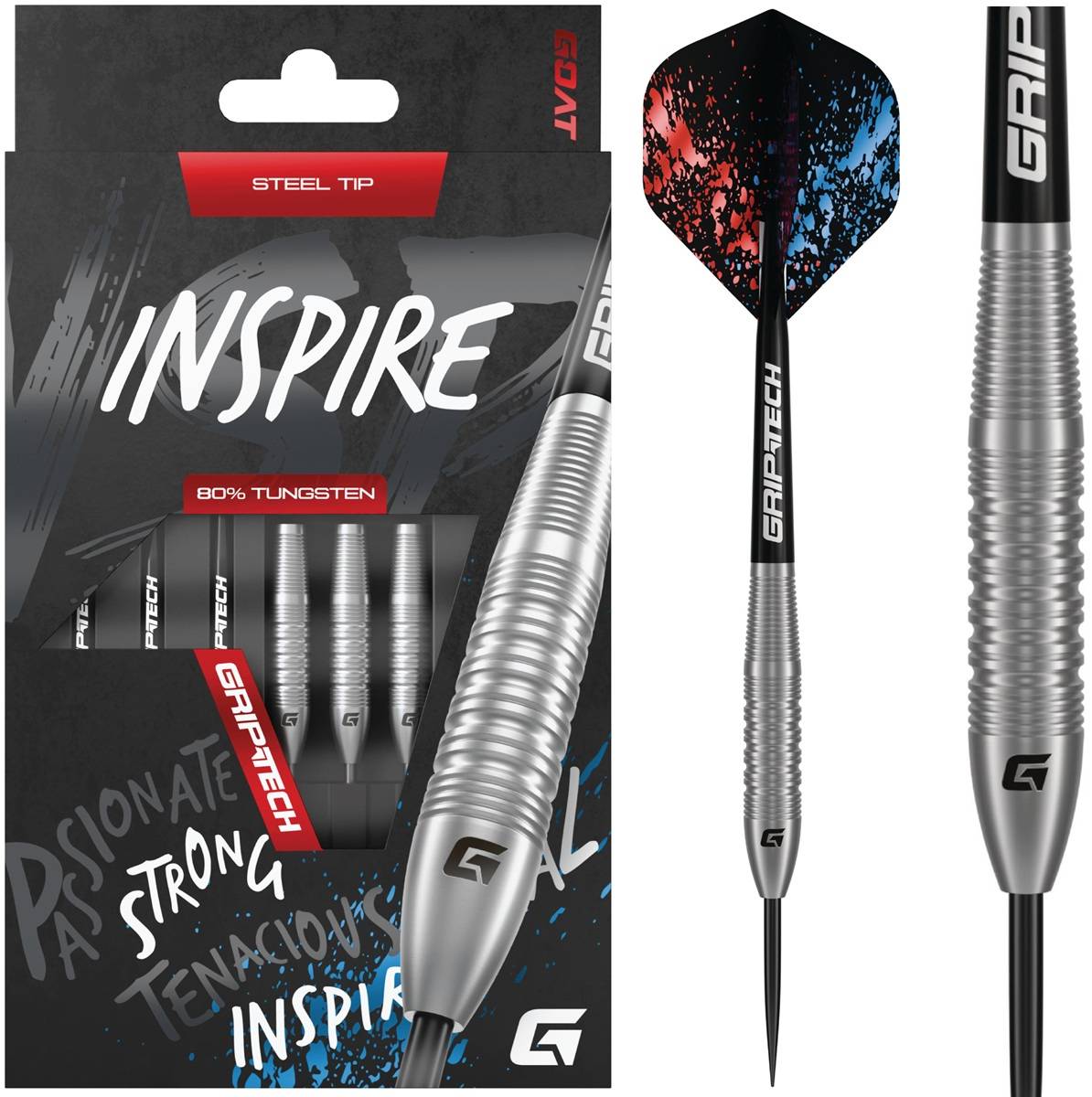 GOAT Inspire 90% Steeldarts 23/25/27 Gram Steeldarts