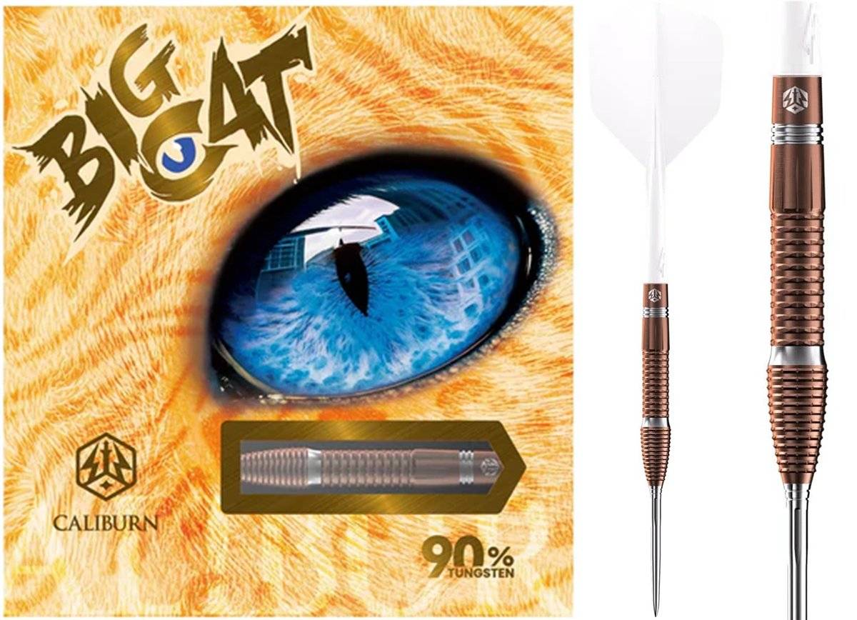 Caliburn Big Cats Lion 90% Steeldarts 23/25 Gramm Steeldarts