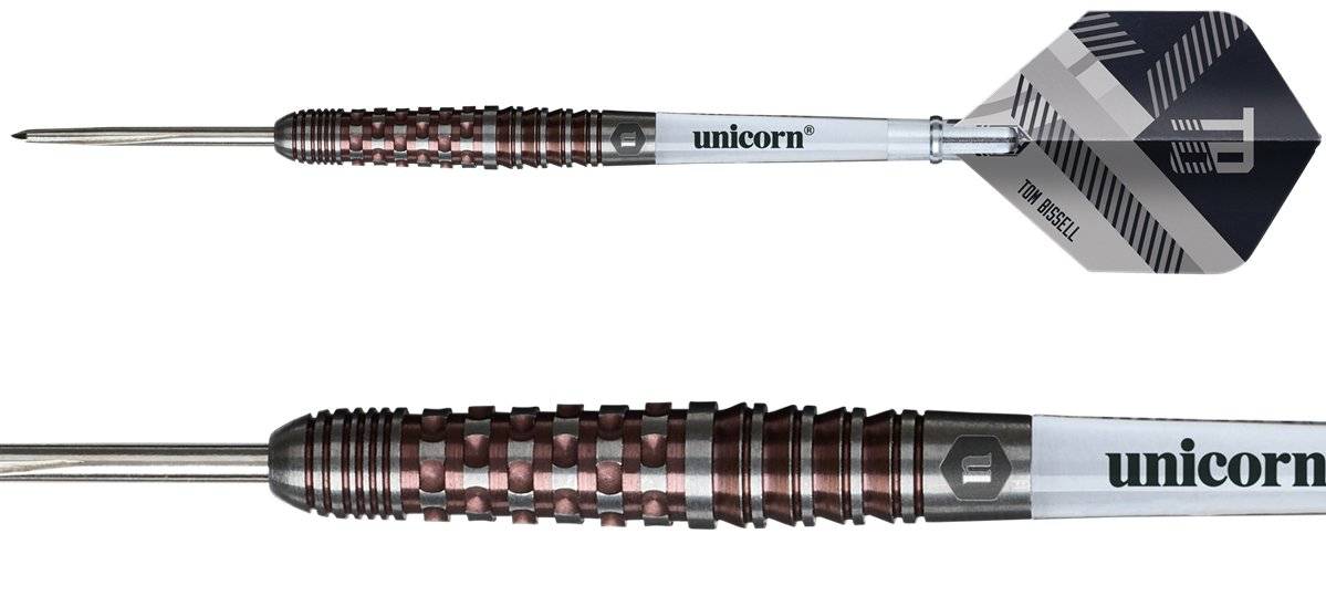 Unicorn Contender Tom Bissel 95% Steeldarts 22 Gramm Steeldarts