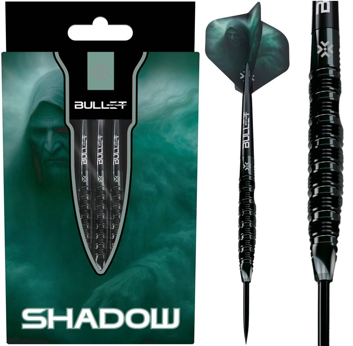 Bullet Shadow 90% Steeldarts 22/23/24/25 Gramm Steeldarts
