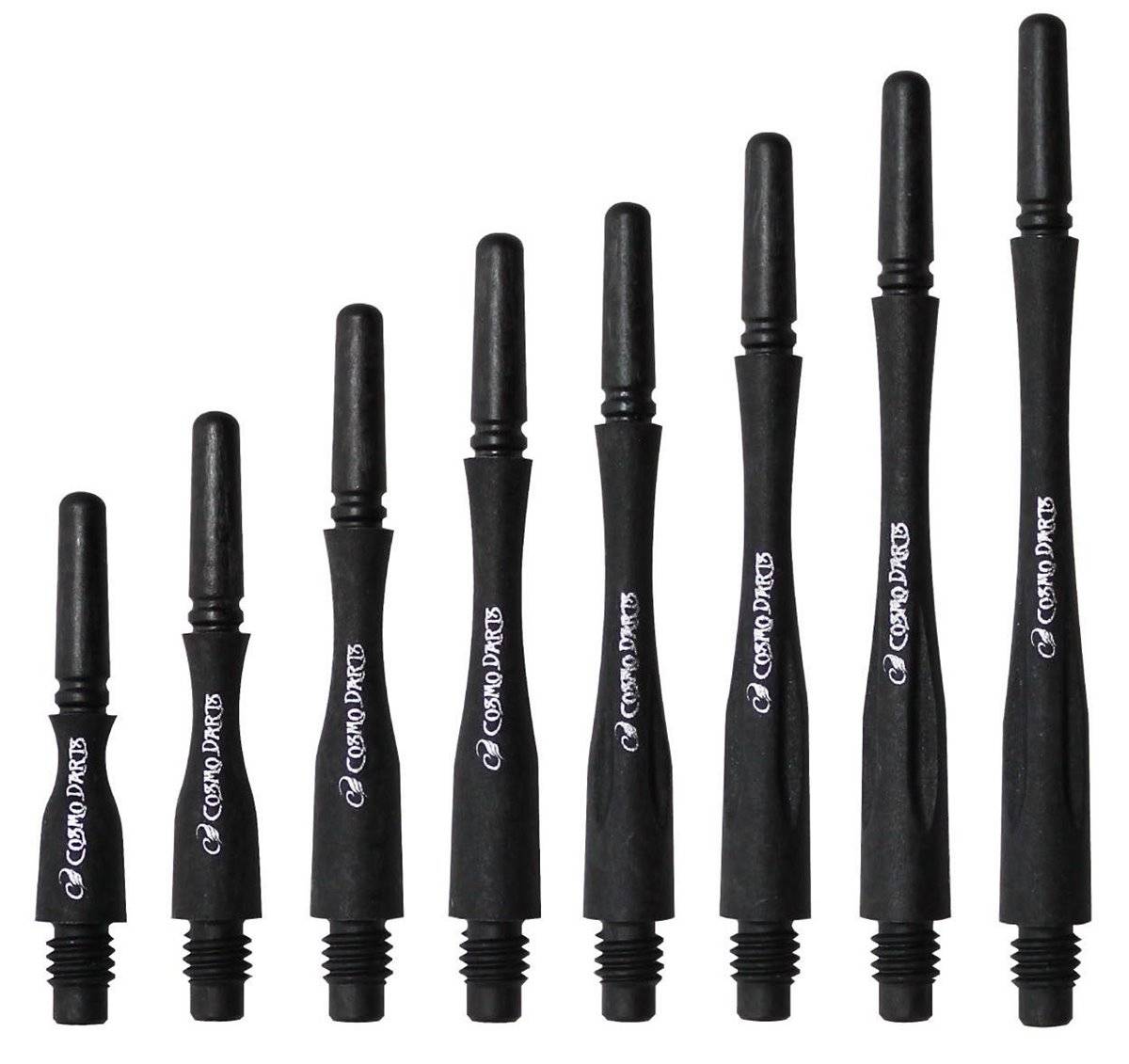 Cosmo Darts Carbon Fit Shafts Hybrid Locked  Shafts