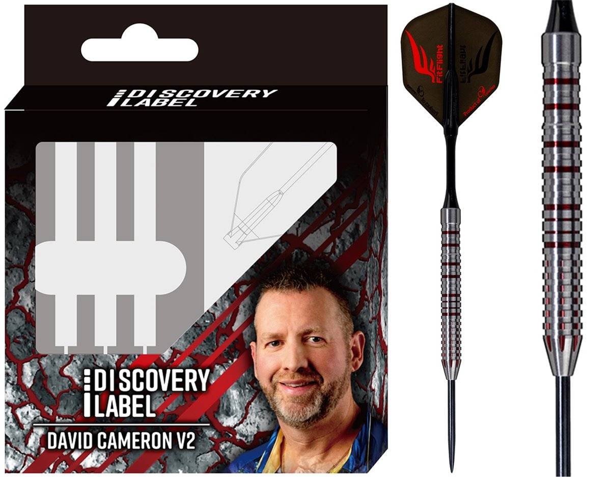 Cosmo Darts Discovery Label David Cameron V2 Steel Dart 24
