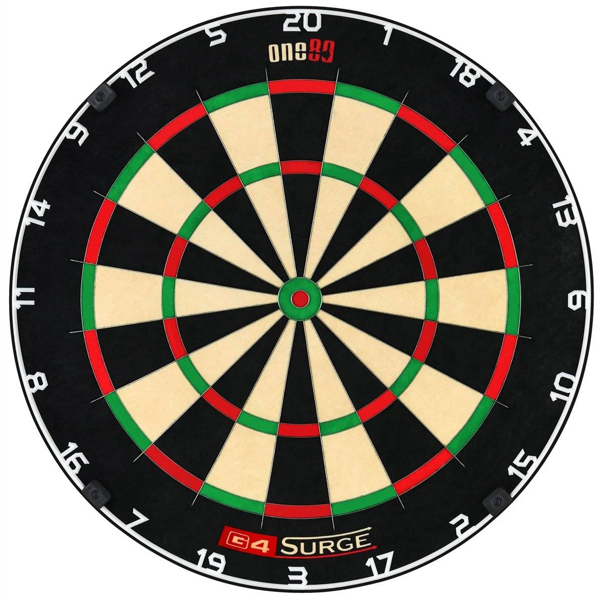 ONE80 Gladiator 4 Surge Dartboard Bristle Board