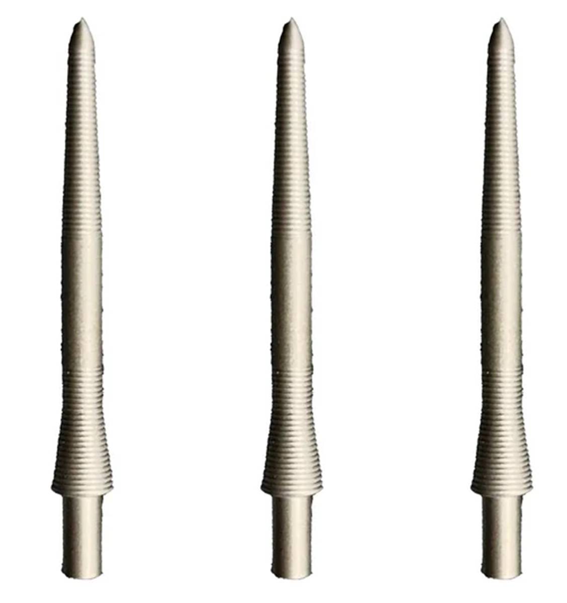 Caliburn Stahlspitzen Typ A Silber Steelspitzen