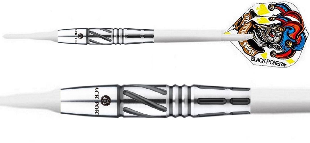 Hinotori Black Poker Gear Black 95% Softdarts 19 Gramm Barrel 17,5 Gramm Softdarts