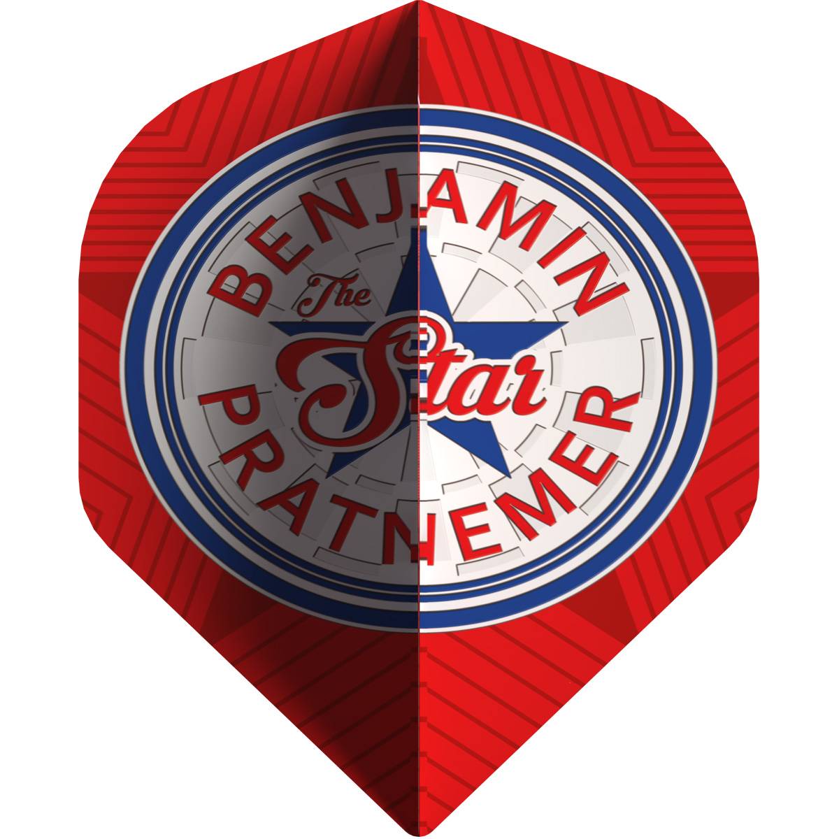 Bull´s Player 100 Benjamin Pratnemer Red Standard No2 Flights