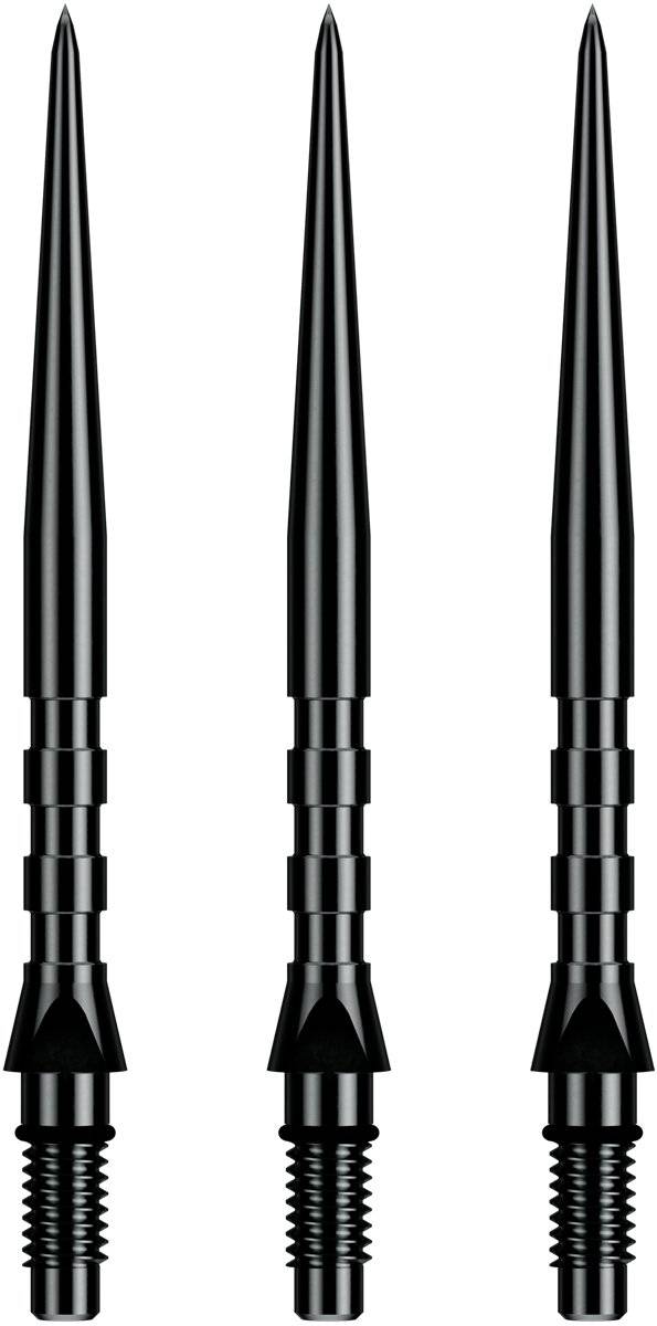 Winmau Switch Points Groove 26/30/40 mm Silber/Schwarz Wechselspitzen