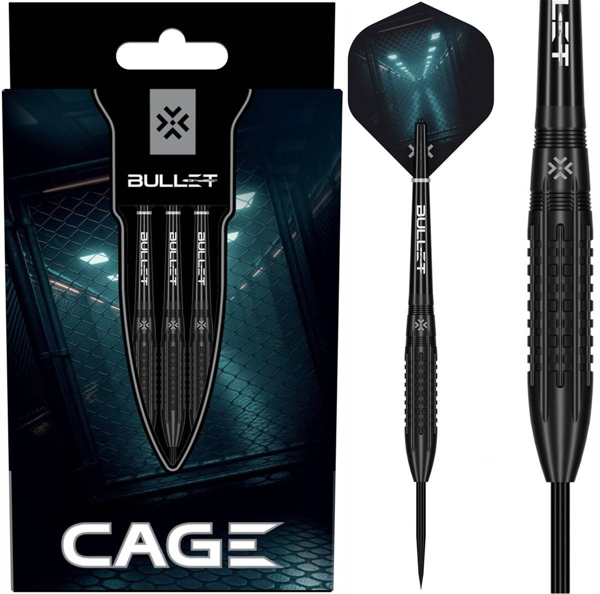Bullet Cage 90% Steeldarts 24/25/26 Gramm Steeldarts